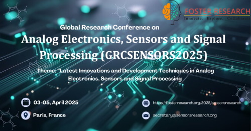 Global Research Conference on Analog Electronics Sensors and Signal Processing