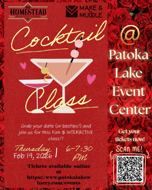 Cocktail Class at Patoka Lake Event Center