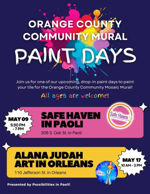 Orange County Community Mural Paint Days