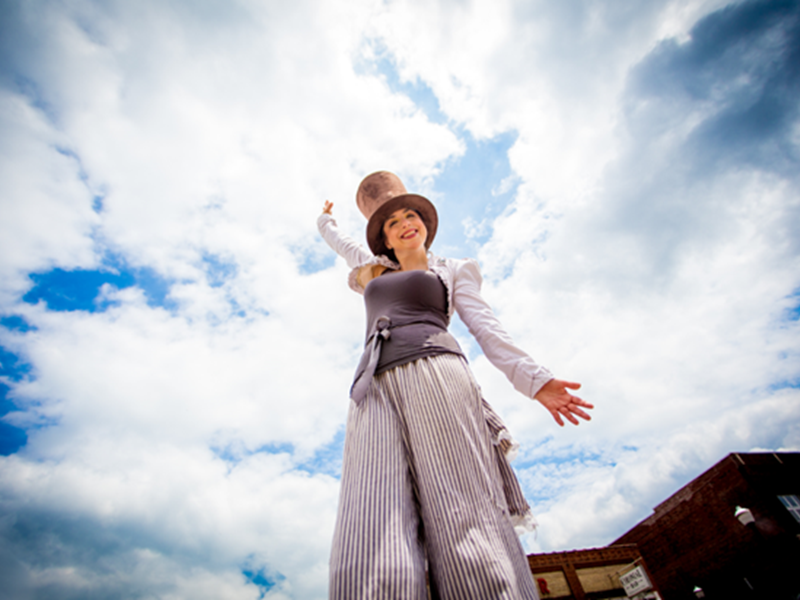 Circus Stilt Walker