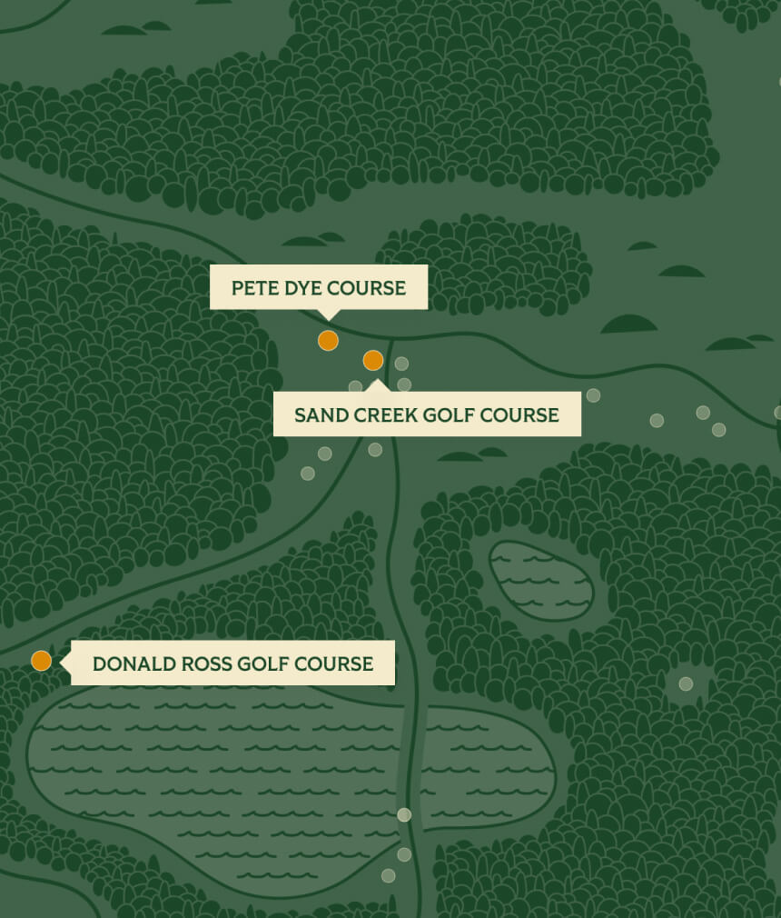 Golf locations