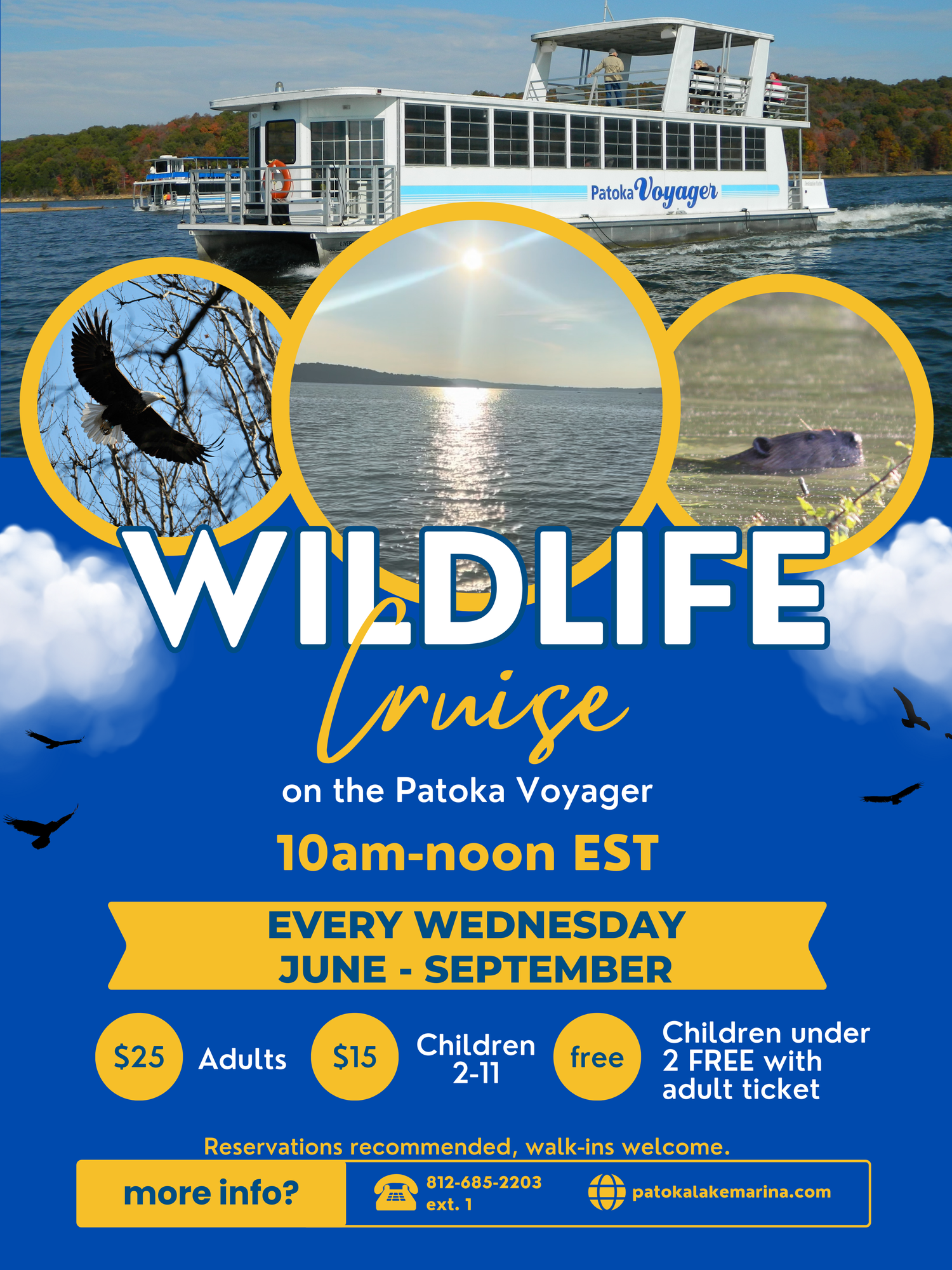 Wildlife Cruise on Patoka Lake